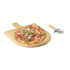 Bambusowa deska i nóż do pizzy NAPOLITANA | MO3202-40
