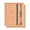 Notatnik korkowy A5 i długopis SUBER SET | MO-MO6202-03