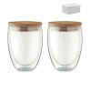 2 szklanki 350 ml w pudełku TIRANA SET MO6739-22