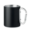 Metalowy dwuścienny kubek300ml TRUMBA MO6873-03