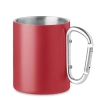 Metalowy dwuścienny kubek300ml TRUMBA MO6873-05