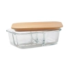 Szklany lunch box z pokrywką TUNDRA 3 | MO-MO6973-22