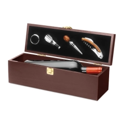 Drewniane pudełko na wino COSTIERES KC2690-40