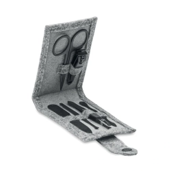 6-el zestaw manicure filc RPET NAILKIT FELT MO2140-07