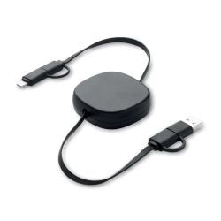 Zwijany kabel ładujący o mocy 6 LINEA MO2425-03