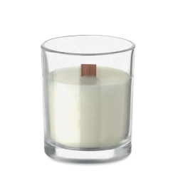 Świeca z wosku roślinnego 80gr KIVAS WOOD MO2708-22