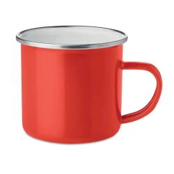 Metalowy kubek, warstwa emalii PLATEADO MO9756-05
