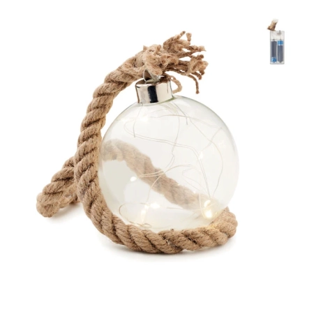 Szklana bombka lampka LED BAUBLI CX1514-22