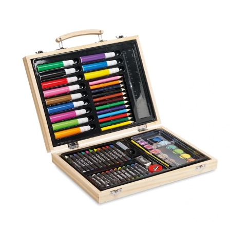 Komplet artysty 67 części GENIO | MO-IT2369-40