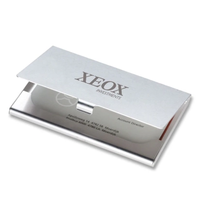 Aluminiowe etui na wizytówki EPSOM | MO-KC2225-17