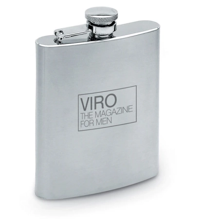 Cienka piersiówka SLIMMY FLASK | MO-KC4703-16