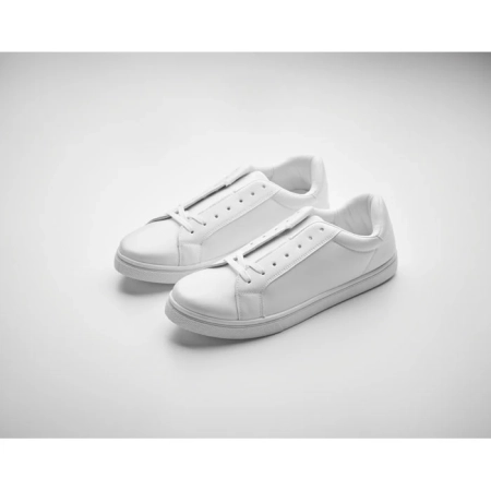Trampki z PU 44 BLANCOS | MO-MO2044-06