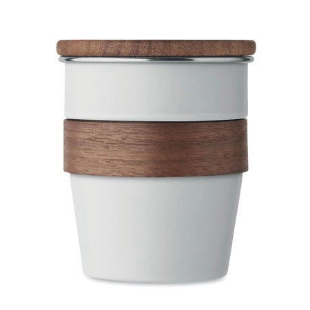 Kubek z pojedynczą ścianką 350 WALNUT | MO-MO2322-06