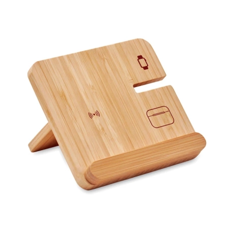 Bezprzewodowa ładowarka 3w1 15W BOOGAR MO2458-40
