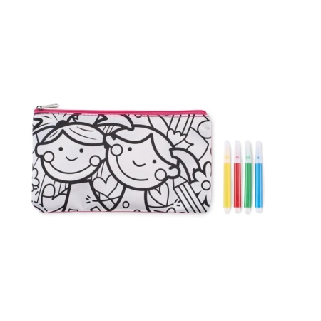 Piórnik z flamastrami KIDDO | MO-MO2505-11