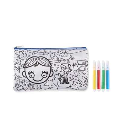 Piórnik z flamastrami KIDDO | MO-MO2505-37