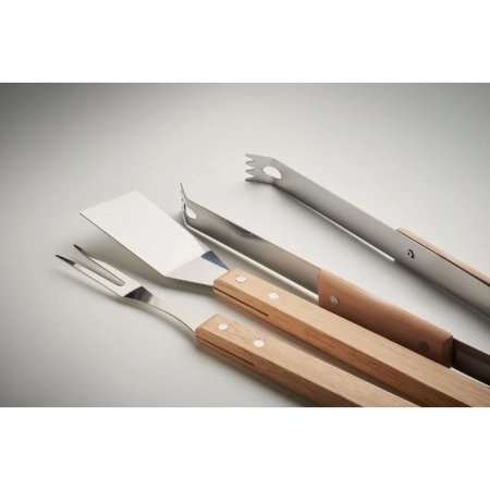 Dębowy zestaw do grillowania SMOKEY | MO-MO2546-40