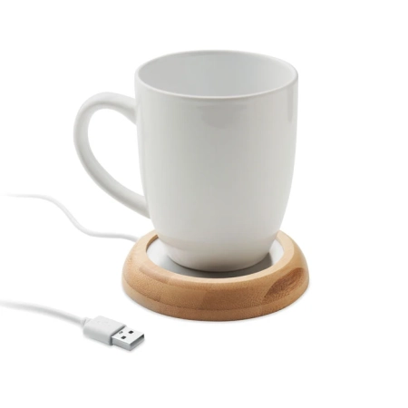 Bambusowy podgrzewacz USB MUGLET | MO-MO2592-40
