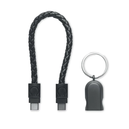 Brelok z kablem USB-C FAULETI LOOP | MO-MO2647-03