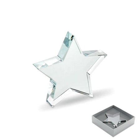 Szklana statuetka gwiazda STARWARD MO2660-22