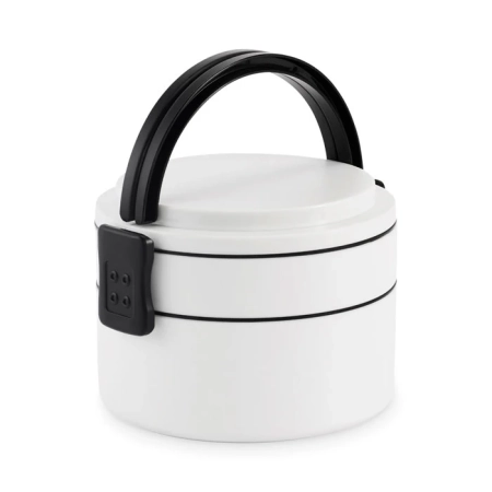 Lunchbox PP 2 poziomy 950 ml ENSALA | MO-MO2902-06