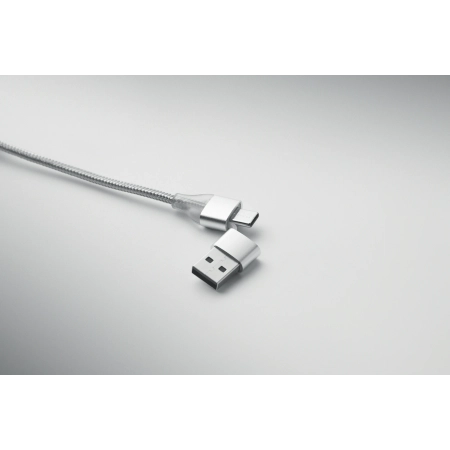 Brelok 3w1 kabel ładujący HUBLUE | MO3150-14