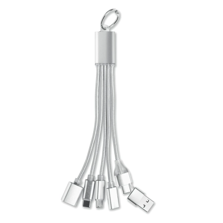 Brelok 3w1 kabel ładujący HUBLUE | MO3150-14