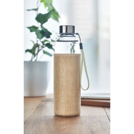 Szklana butelka w etui 500ml UTAH TOUCH | MO-MO6168-13