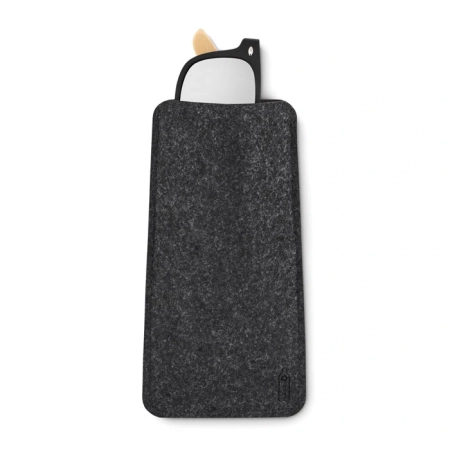 Etui na okulary z filcu RPET NIRSON | MO-MO6425-15
