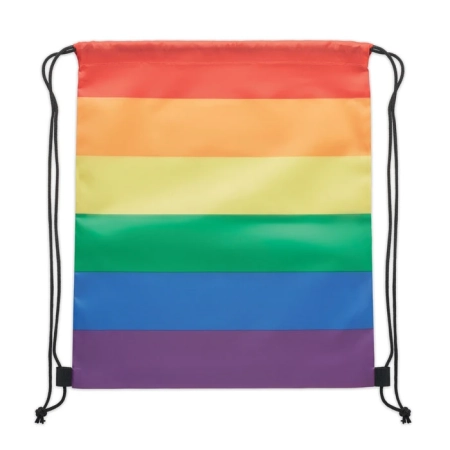 Tęczowa torba na zakupy z RPET BOW | MO-MO6436-99