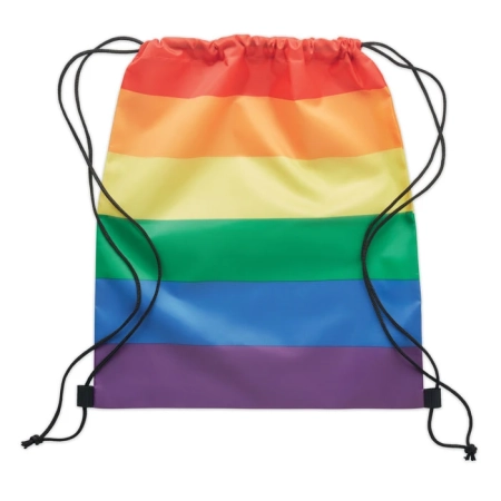 Tęczowa torba na zakupy z RPET BOW | MO-MO6436-99