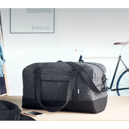 Torba weekendowa z filcu RPET INDICO BAG | MO-MO6457-15