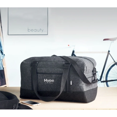 Torba weekendowa z filcu RPET INDICO BAG | MO-MO6457-15