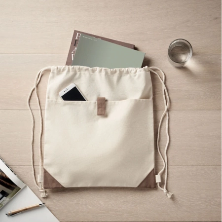 Torba z bawełny z recyklingu PANDA BAG | MO-MO6550-13