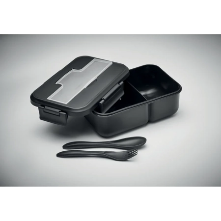 Lunch box ze sztućcami z PP MAKAN | MO-MO6646-03