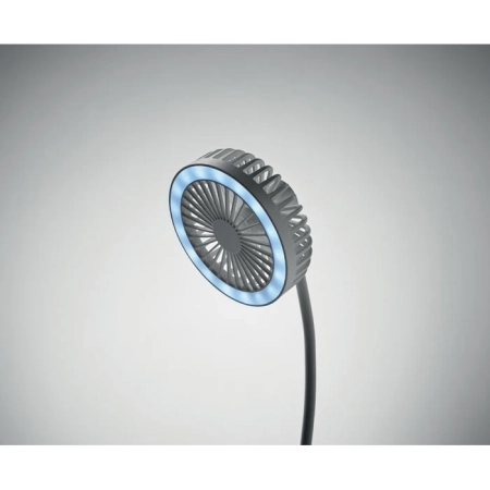 Wentylator biurkowy z lampką VIENTO | MO-MO6810-06