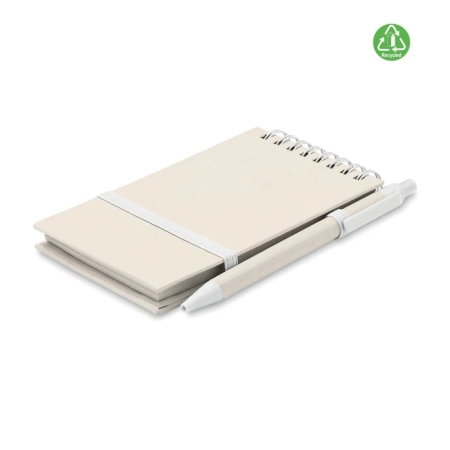 Notesy A6 z kartonu po mleku MITO SET MO6837-06
