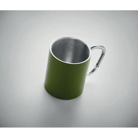 Metalowy dwuścienny kubek300ml TRUMBA | MO-MO6873-60