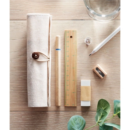 Zestaw biurkowy w etui ECOSET | MO-MO7755-13