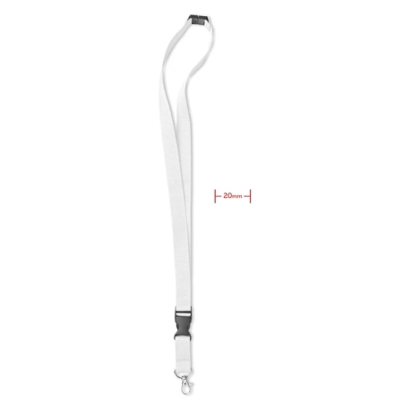 Smycz z metalowym zaczepem LANY MO8595-06