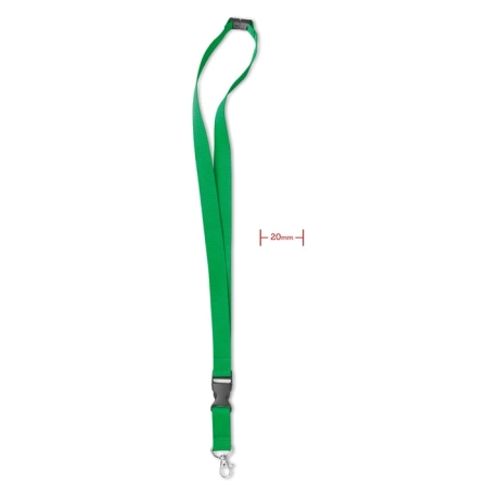 Smycz z metalowym zaczepem LANY MO8595-09