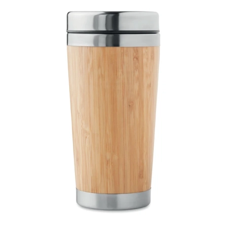 Bambusowy kubek podróżny 400ml RODEODRIVE+ | MO-MO9444-40