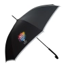 Parasol z taśmą odblaskową Refu, czarny | RD-R07951.02