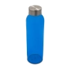 Kolorowa, szklana butelka Aqua Kuba 500 ml, niebieski R08176.04