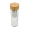 Dwuścienna butelka z zaparzaczem Helen 400 ml, transparentny | RD-R08210.00
