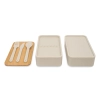 Victor lunch box podwójny 1000 ml, beżowy | RD-R08226.13