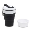 Kubek silikonowy Flexi 350 ml, czarny | RD-R08258.02