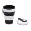Kubek silikonowy Flexi 350 ml, czarny | RD-R08258.02