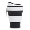 Kubek silikonowy Flexi 350 ml, czarny | RD-R08258.02