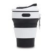 Kubek silikonowy Flexi 350 ml, czarny | RD-R08258.02